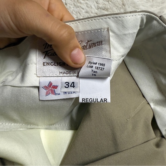 Women’s Size 34R Tan Tailored Sportsman Knee Patch Horseback Riding Breeches - Picture 6 of 6